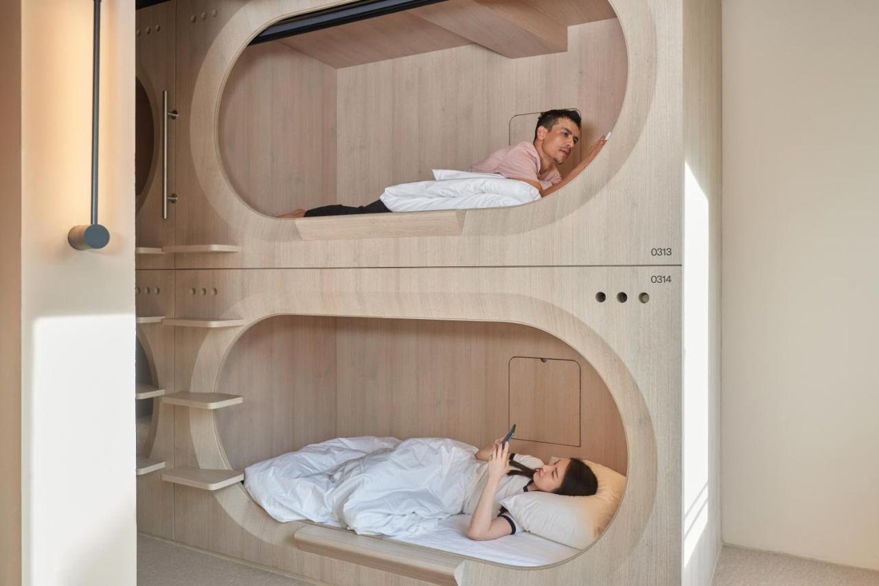 KINN Capsule Hotel - SG Clean Singapur Exterior foto